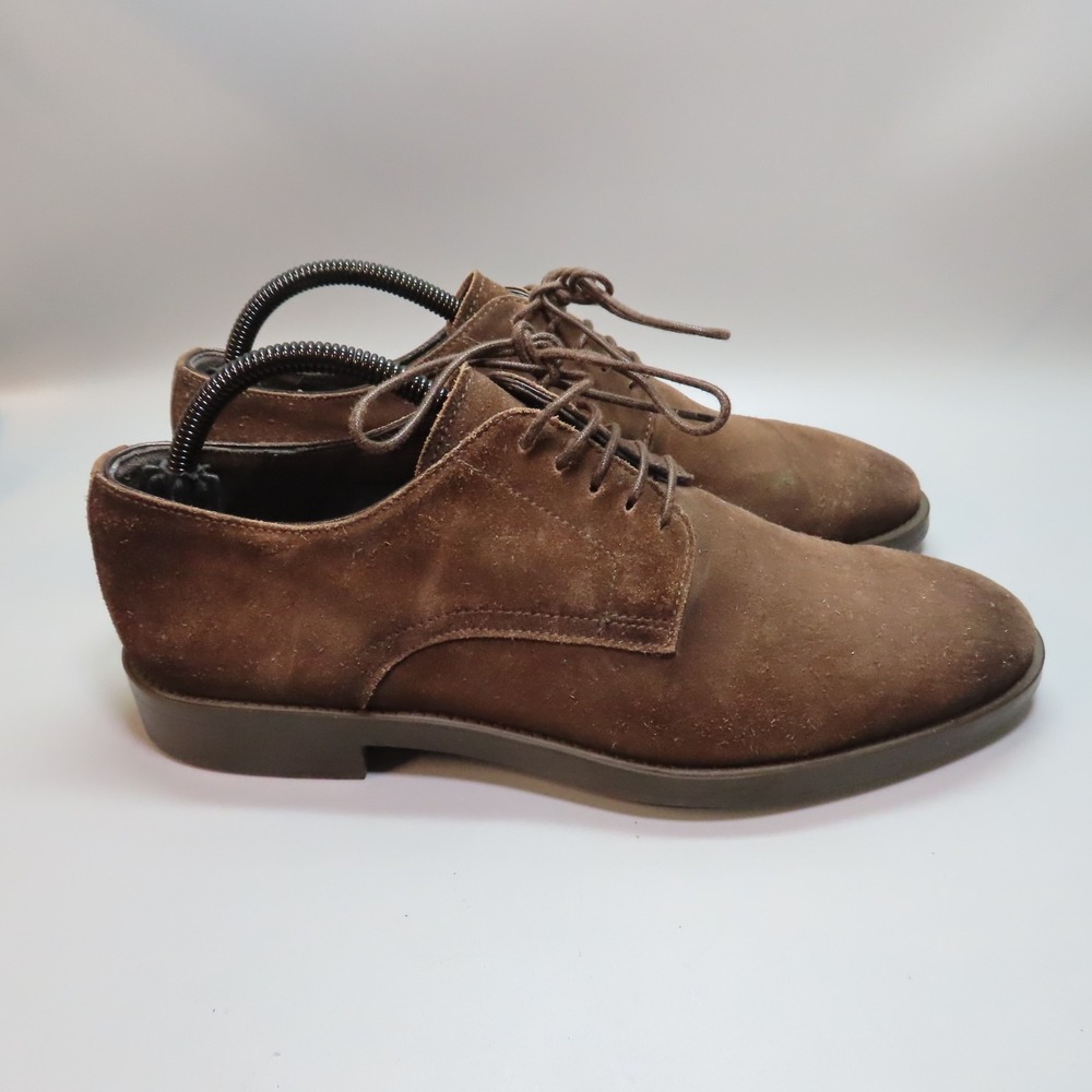 To Boot New York Adam Derrick Mens Brown Suede Oxford Shoes size 8.5 M